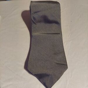 Express Design Studio Necktie Gray Stiped